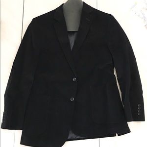 Stafford Black Corduroy Sport Coat
